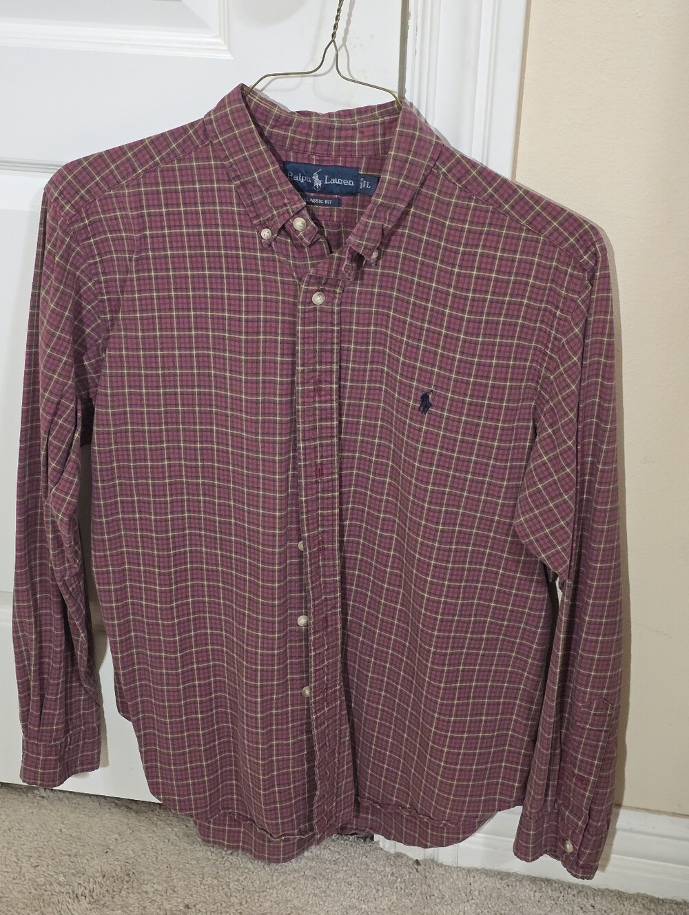 Ralph Lauren Plaid Button Down